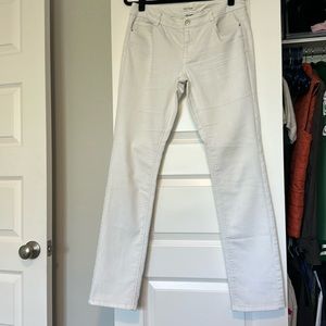 White House Black Market Denim Jane Zip Skinny in Evie Size 8R